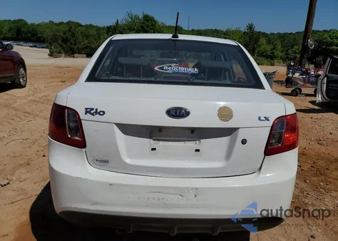 2011 Kia Rio Base из США, поврежденный, VIN KNADH4A3XB6930687